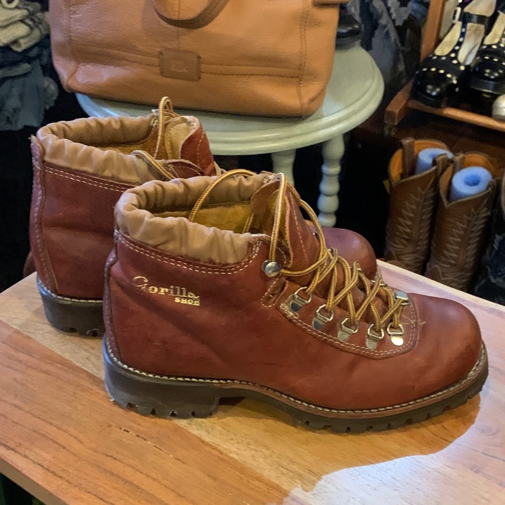 Gorilla Brown Leather Workwear or Hiking Boots